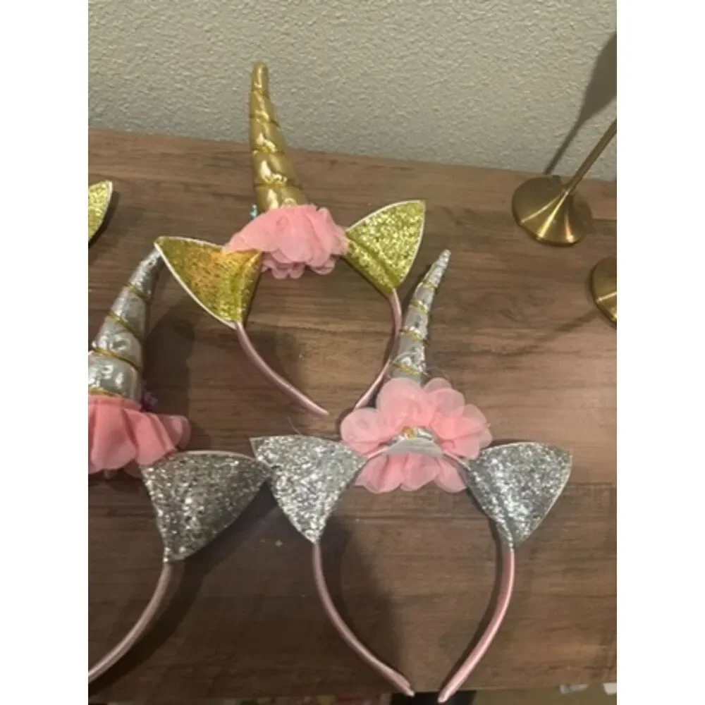 New Unicorn Headbands - Lot of 6